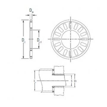 KOYO NTA-411 needle roller bearings