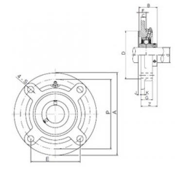 ISO UCFCX16 bearing units